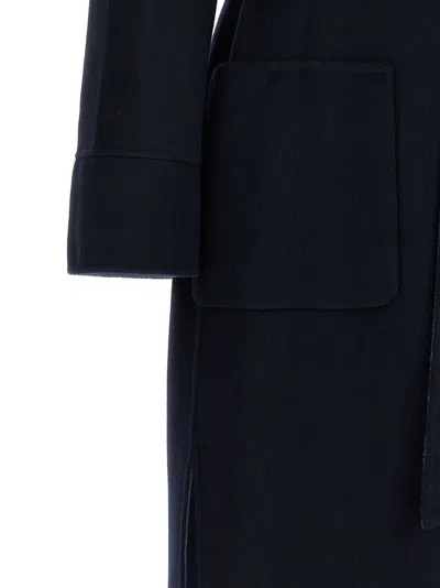 Max Mara Studio Coat In Black