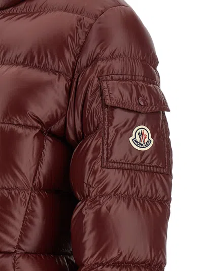 Moncler Barante Down Jacket In Burgundy