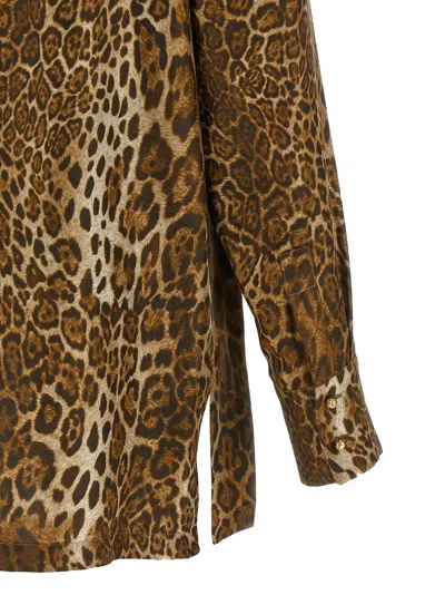 Max Mara Studio Shirt In Brown