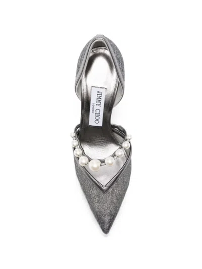 Jimmy Choo Aurelie Pumps In Silver