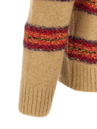 Dries Van Noten Sweater In Camel