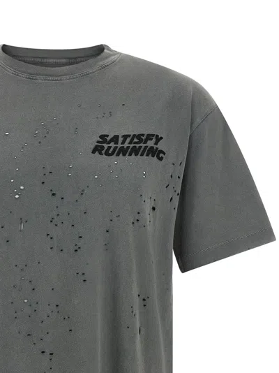 Satisfy Running T-shirt In Gray