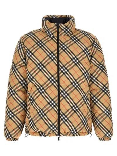 Burberry Snowdon Down Jacket In Multi