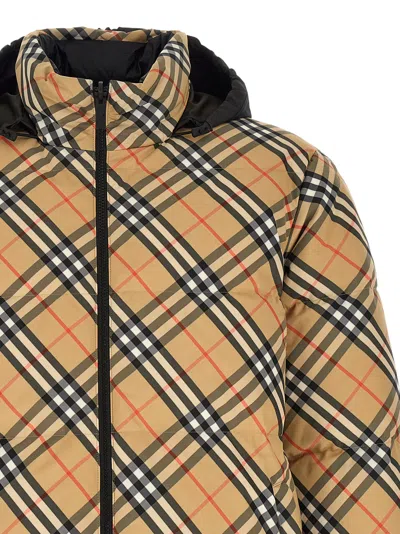 Burberry Snowdon Down Jacket In Multi