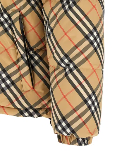 Burberry Snowdon Down Jacket In Multi