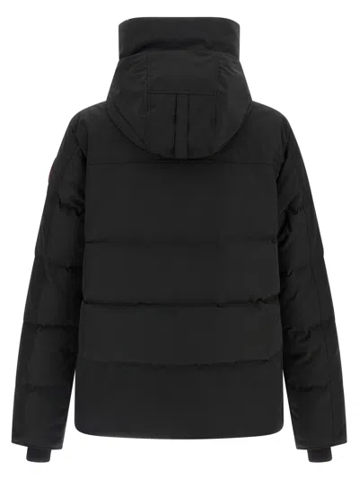 Canada Goose Down Jacket In Black