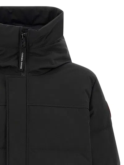 Canada Goose Down Jacket In Black