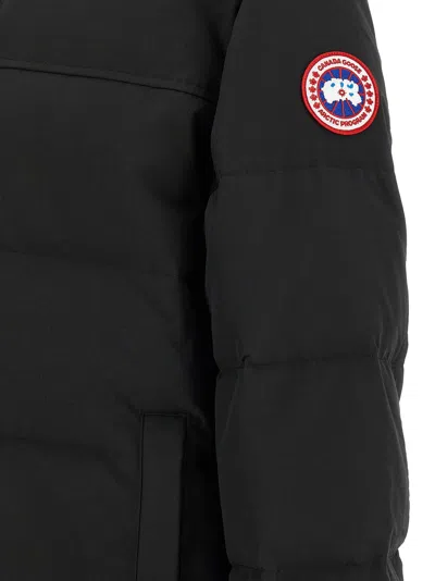 Canada Goose Down Jacket In Black