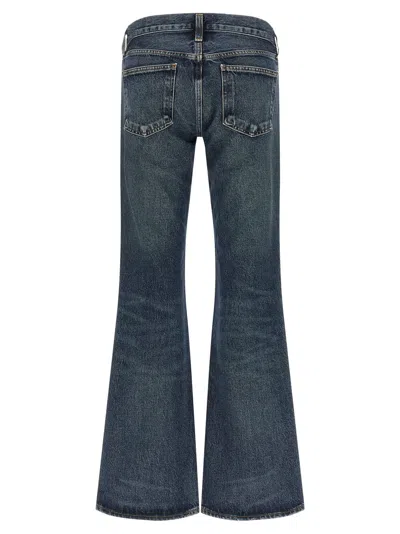 Agolde Flared Bootcut Jeans In Indigo
