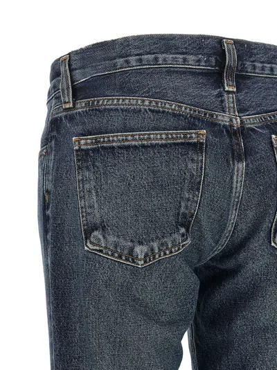 Agolde Flared Bootcut Jeans In Indigo