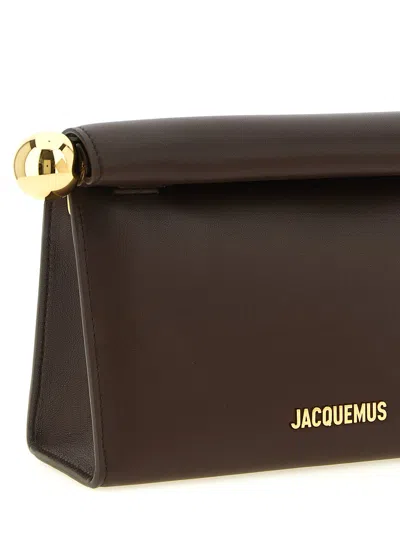 Jacquemus Clutch In Brown