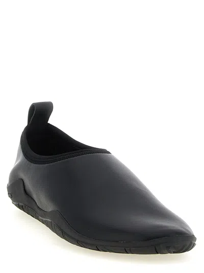 Jil Sander Elbe Slipper In Black