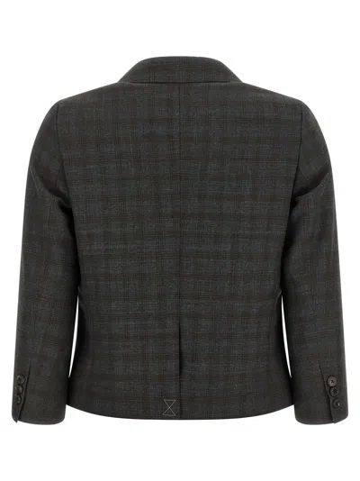 Dries Van Noten Blazer In Charcoal
