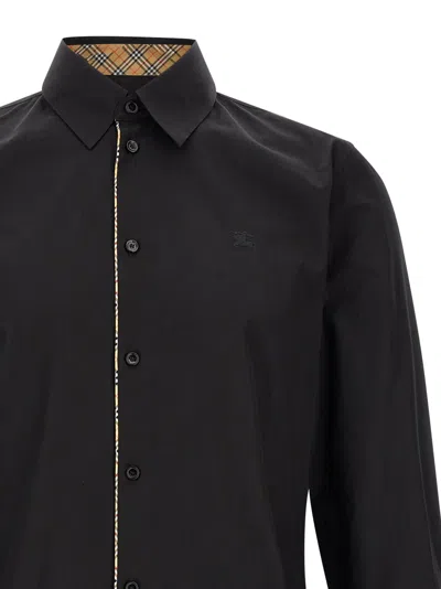 Burberry Sam Shirt In Black