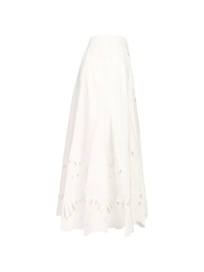 Zimmermann Mahon Skirt In White