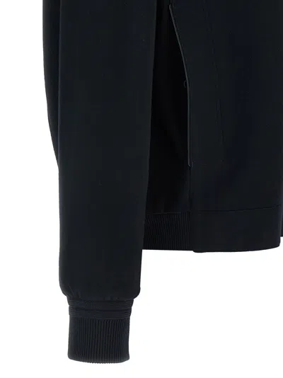 Zegna Oasis Bomber Jacket In Navy