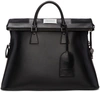 MAISON MARGIELA Black Leather 5AC Bag