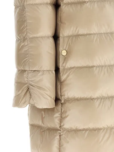 Herno Matilde Quilted Down Jacket In Neutral