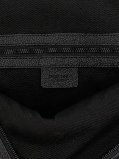 Ferragamo Backpack In Black