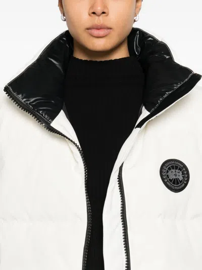 Canada Goose Down-filled Down Vest In White