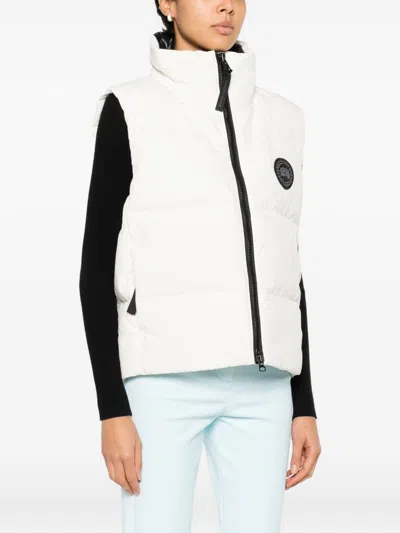 Canada Goose Down-filled Down Vest In White