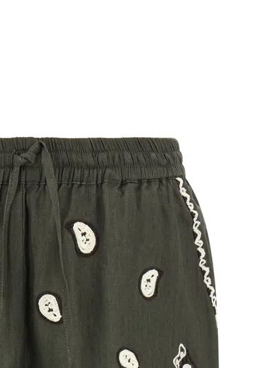 P.a.r.o.s.h . Beach26 Shorts In Olive