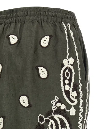 P.a.r.o.s.h . Beach26 Shorts In Olive