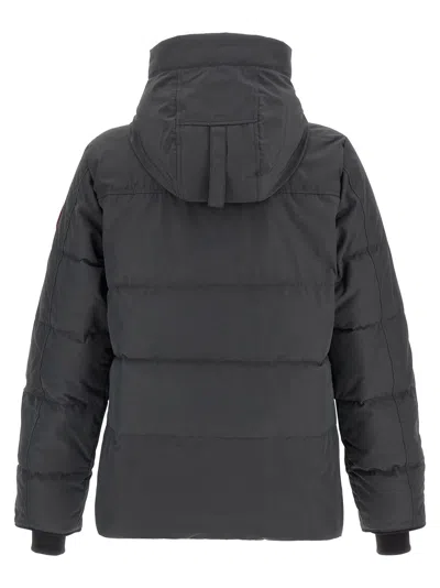 Canada Goose Down Jacket In Black