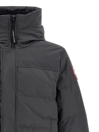 Canada Goose Down Jacket In Black