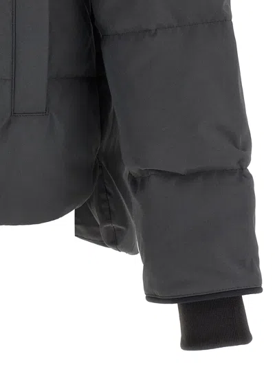 Canada Goose Down Jacket In Black