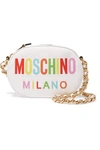 MOSCHINO Printed leather shoulder bag