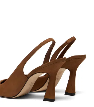 Stuart Weitzman Vinnie Slingback Heel In Brown