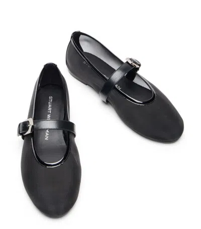 Stuart Weitzman Flat In Black