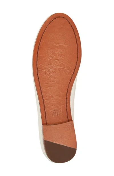 Frye Carson Ballet Flat In White