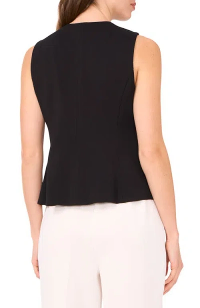 Halogen ® Button-up Vest In Rich Black 060
