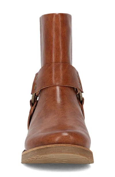 Frye And Co Chesnee Harness Bootie In Saddle