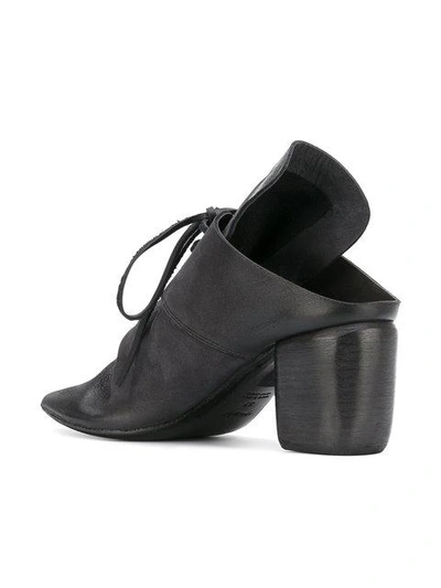 Shop Marsèll Laced Open Toe Sandals In Black