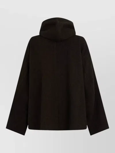 Uma Wang Hooded Button Jacket