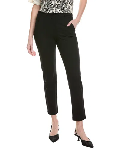 Max Mara Effetto Solid Pant In Black