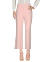 Theory Casual Pants In Light Pink
