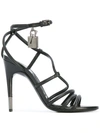 TOM FORD strappy sandals,LEATHER100%