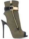 GIUSEPPE ZANOTTI Roxie boots,COTTON100%