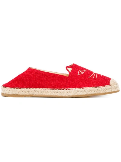 Charlotte Olympia Cat Face Espadrilles