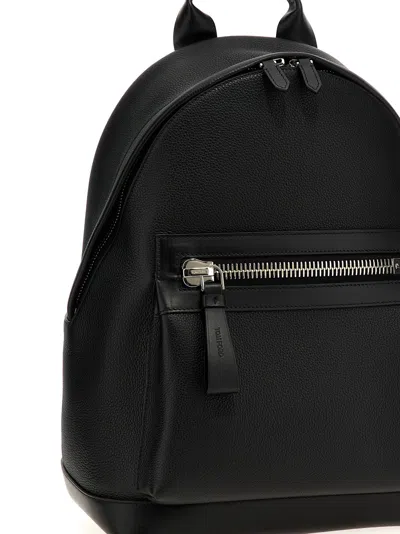 Tom Ford Buckley Backpack In Black