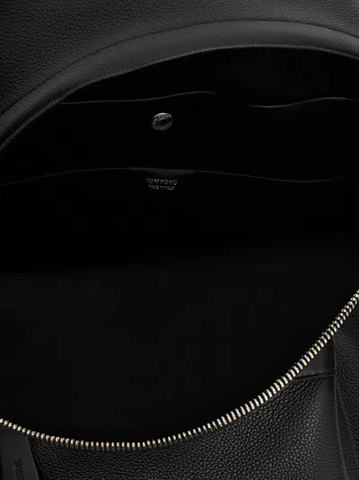 Tom Ford Buckley Backpack In Black
