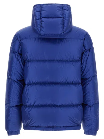 Moncler Down Jacket In Blue