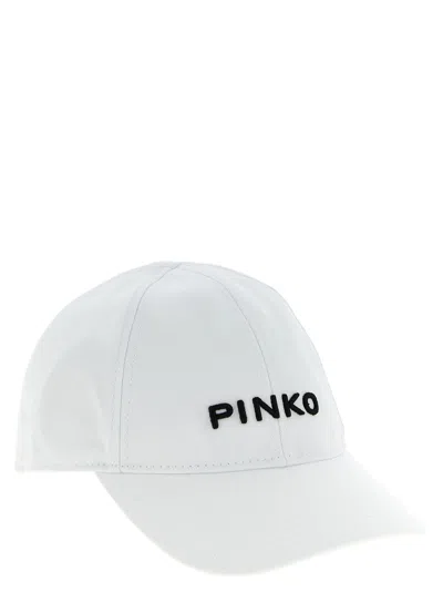 Pinko Baseball Cap In White