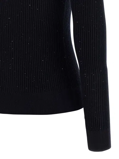 Max Mara Studio Marabu Sweater In Black