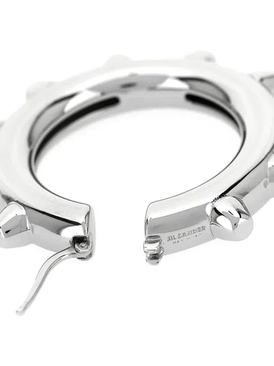 Jil Sander Earrings In Silver