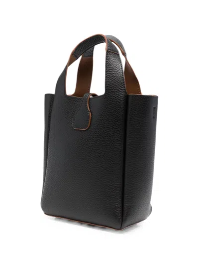 Hogan Top Handle Bag In Black